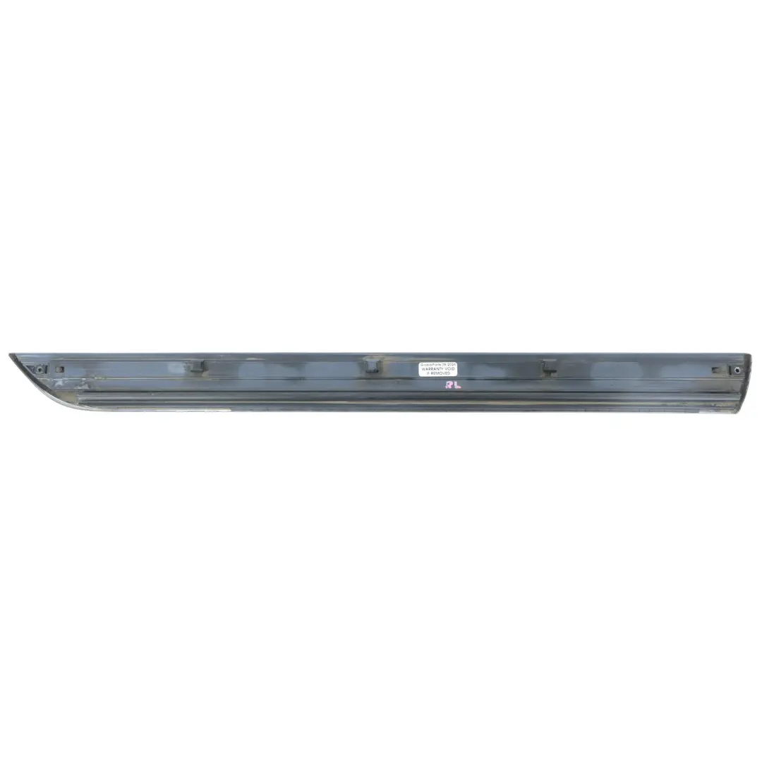 Door Trim Moulding Strip Rear Left N/S Dolphin Grey - X7Z to Audi A3 8P with Part number 8P4853969F Audi A3 8P Door Trim Moulding Strip Rear Left N/S Dolphin Grey - X7Z - SKU 8P4853969F-DGM - Part number 8P4853969F