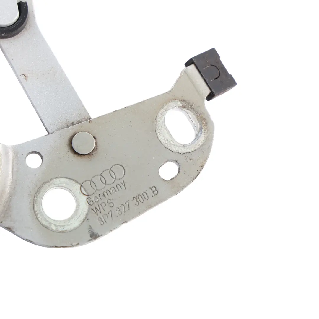 Boot Tail Hinge Rear Right O/S Ice Silver X7W to Audi A3 8P Convertible with Part number 8P7827300B Audi A3 8P Convertible Boot Tail Hinge Rear Right O/S Ice Silver X7W - SKU 8P7827300B-ICS - Part number 8P7827300B