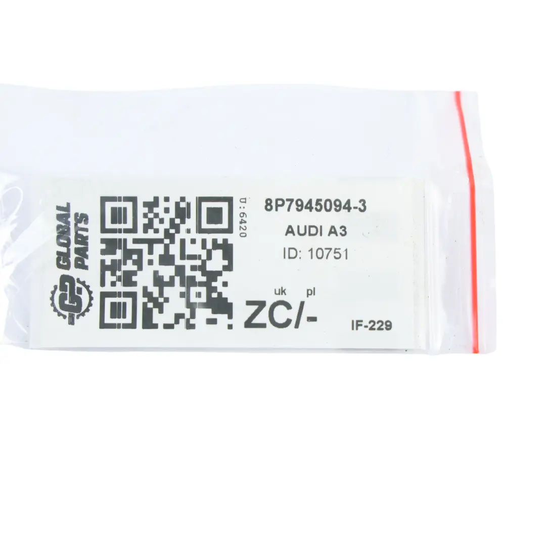 Audi A3 8P Convertible Rear Tail Light Lamp Wiring Cable Right O/S - SKU 8P7945094-3 - Part number 8P7945094