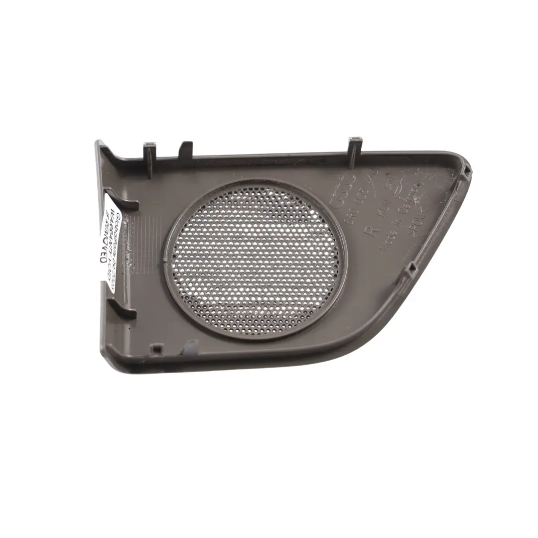 Audi Q5 8R Cubierta Altavoz Tarjeta Puerta Trasera Beige Derecha - SKU 8R0035410-1 - Número de pieza 8R0035410
