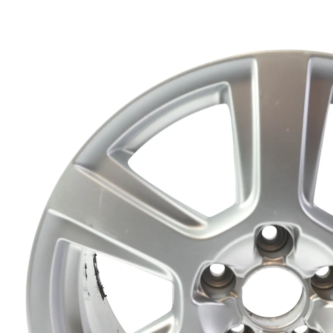 Audi Q5 8R Silver Alloy Wheel Rim 17" 8J ET:39 6 Spoke - SKU 8R0601025-1 - Part number 8R0601025