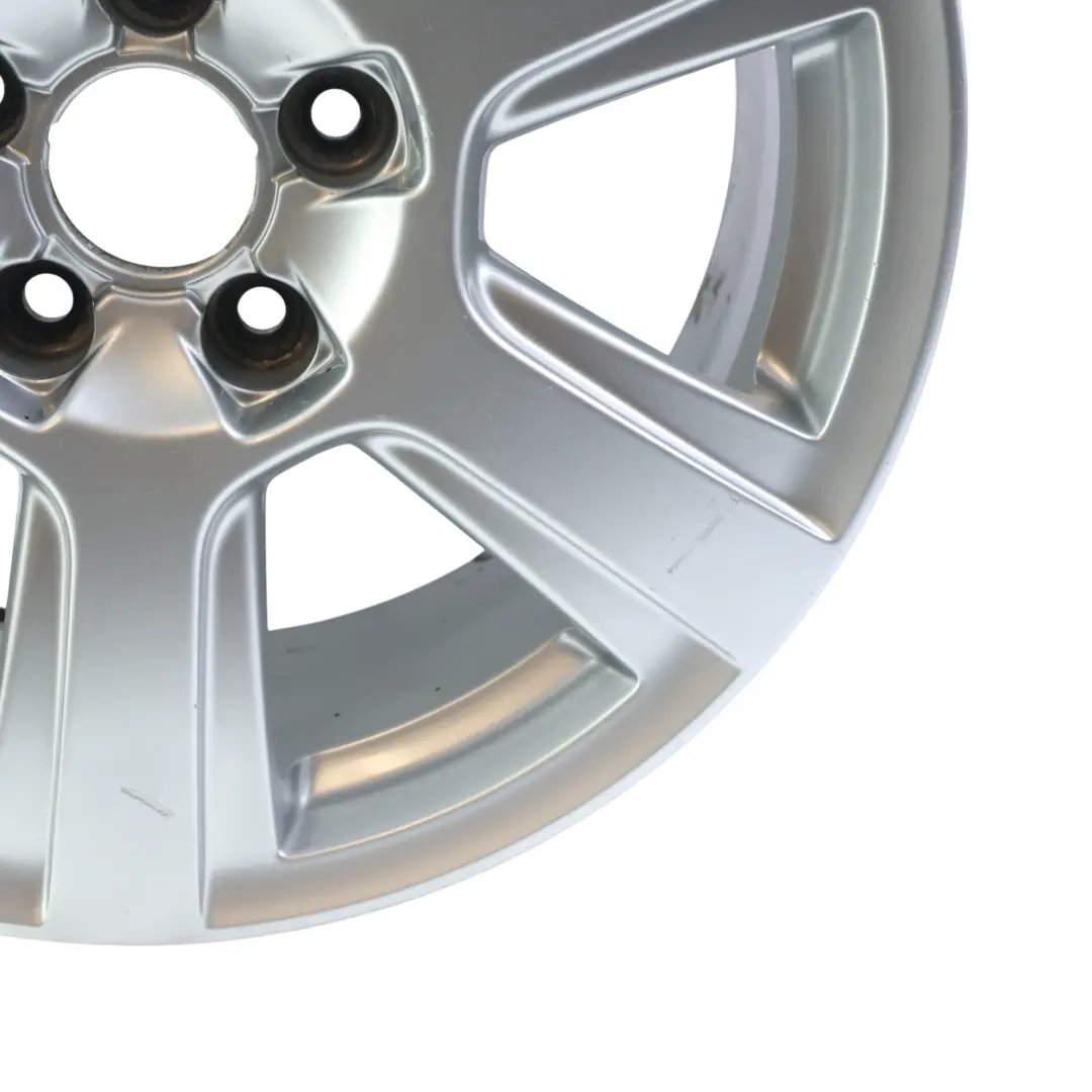 Audi Q5 8R Felga Aluminiowa Srebrna 17" 8J ET:39 6 Szprych - SKU 8R0601025-2 - Numer Części 8R0601025