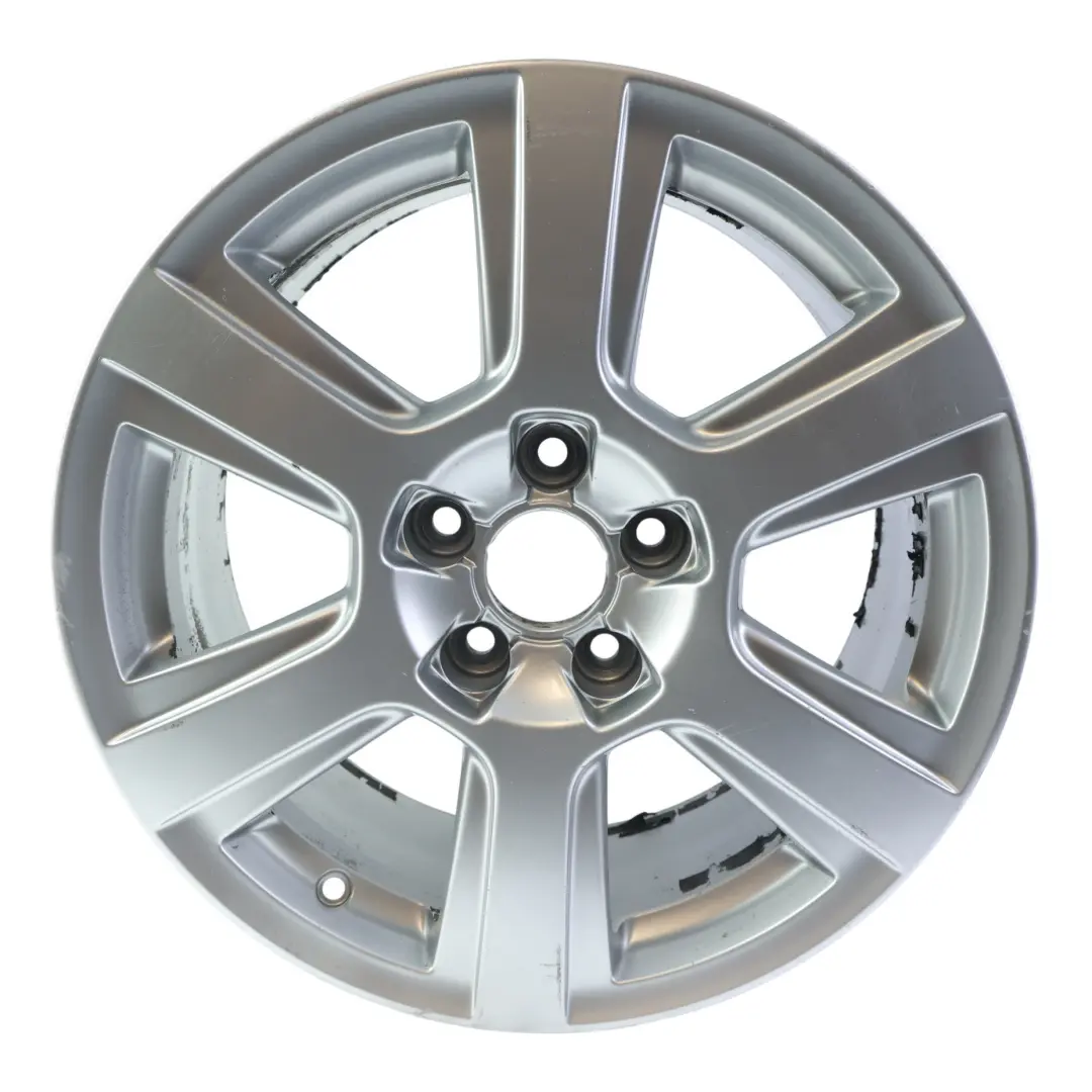 Rim Alloy Silver 17" 8J ET:39 6 Spoke to Audi Q5 8R Wheel with Part number 8R0601025 Audi Q5 8R Wheel Rim Alloy Silver 17" 8J ET:39 6 Spoke - SKU 8R0601025-3 - Part number 8R0601025