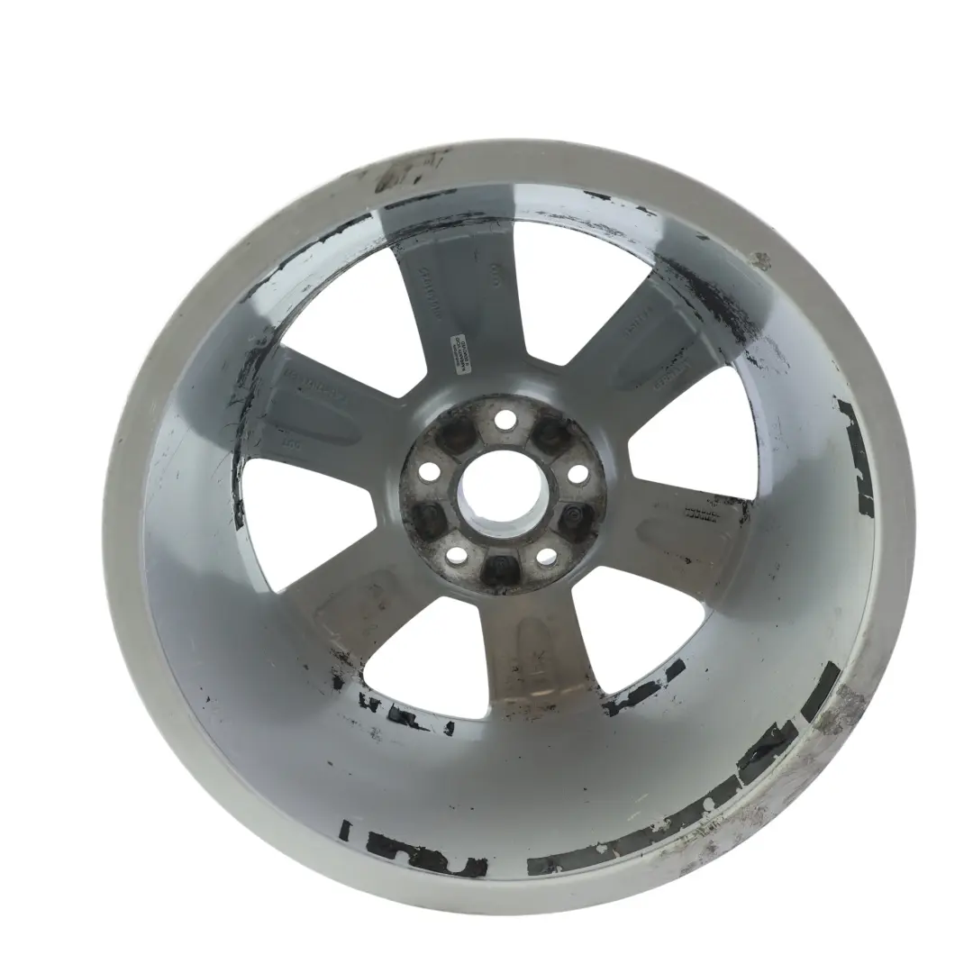 Rim Alloy Silver 17" 8J ET:39 6 Spoke to Audi Q5 8R Wheel with Part number 8R0601025 Audi Q5 8R Wheel Rim Alloy Silver 17" 8J ET:39 6 Spoke - SKU 8R0601025-3 - Part number 8R0601025