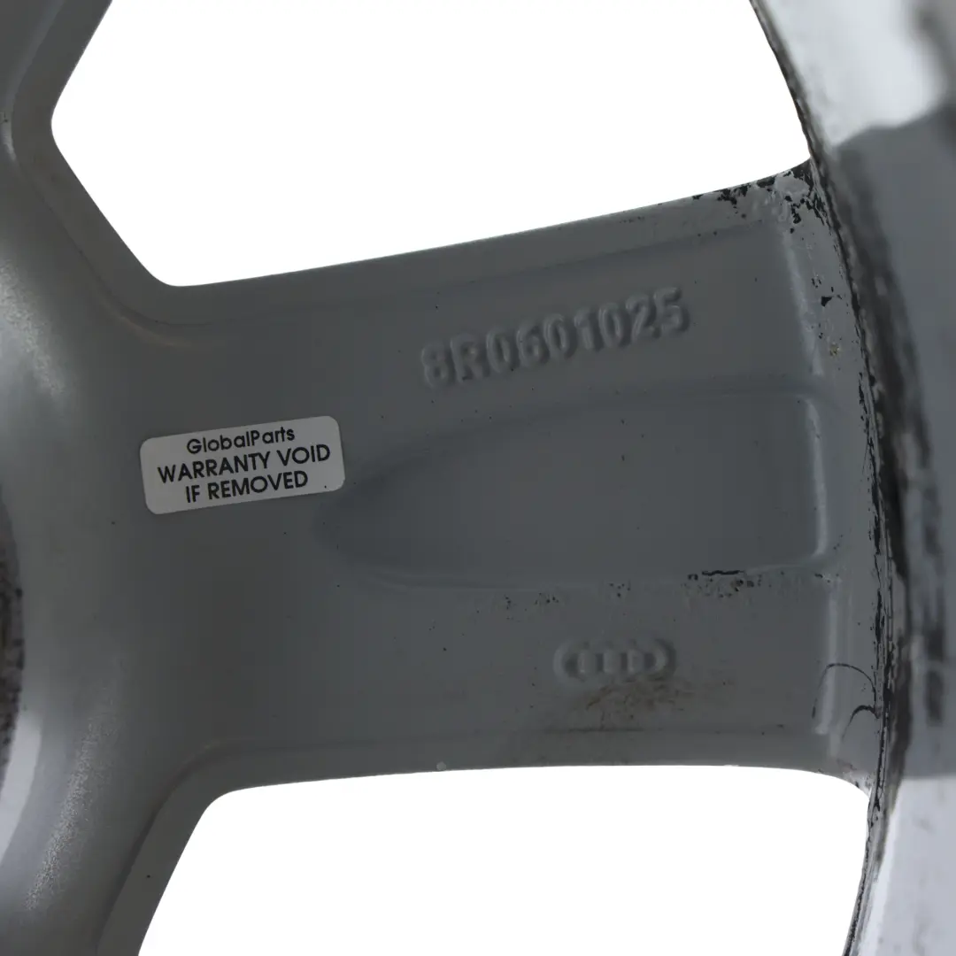Audi Q5 8R Wheel Rim Alloy Silver 17" 8J ET:39 6 Spoke - SKU 8R0601025-3 - Part number 8R0601025