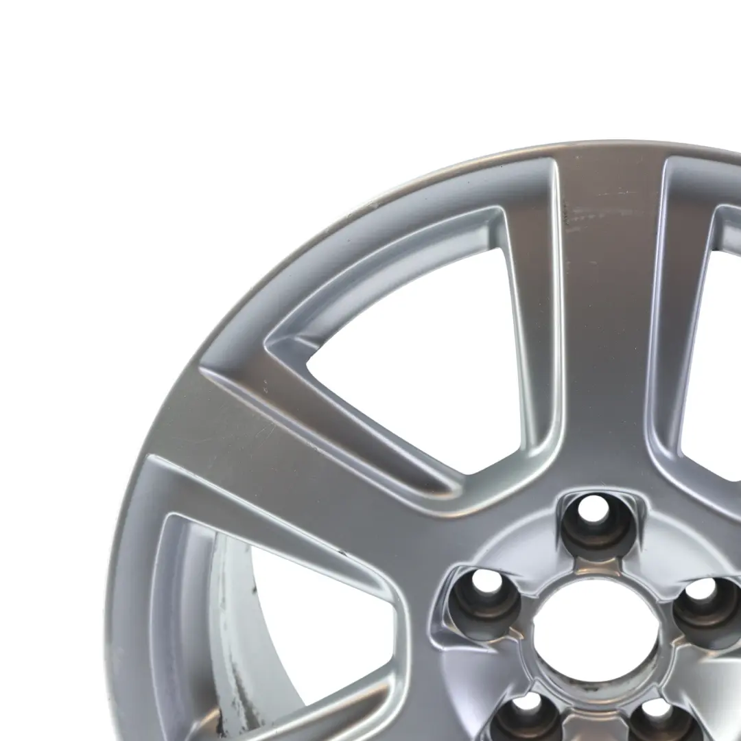 Rim Alloy Silver 17" 8J ET:39 6 Spoke to Audi Q5 8R Wheel with Part number 8R0601025 Audi Q5 8R Wheel Rim Alloy Silver 17" 8J ET:39 6 Spoke - SKU 8R0601025-3 - Part number 8R0601025