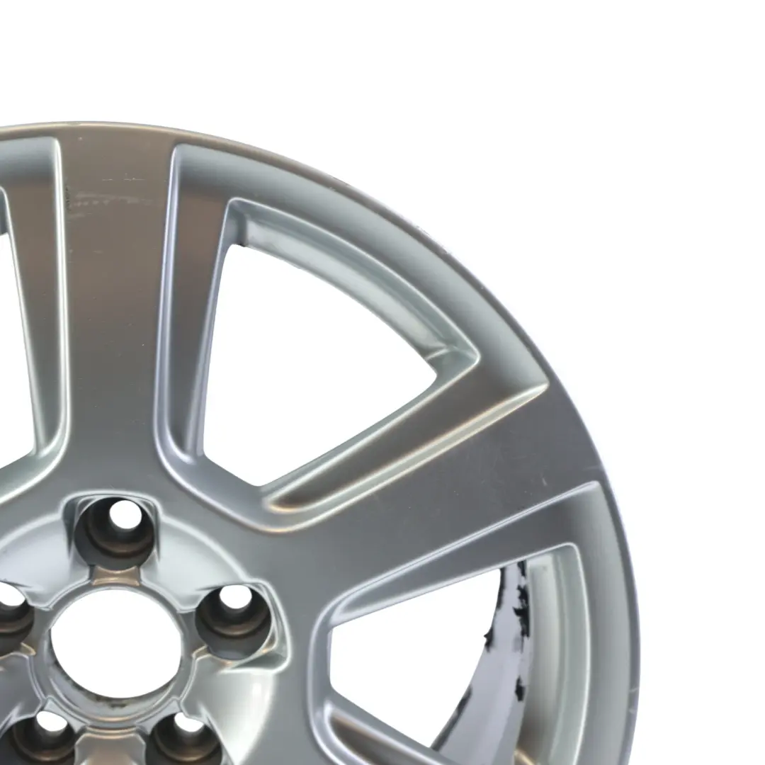 Rim Alloy Silver 17" 8J ET:39 6 Spoke to Audi Q5 8R Wheel with Part number 8R0601025 Audi Q5 8R Wheel Rim Alloy Silver 17" 8J ET:39 6 Spoke - SKU 8R0601025-3 - Part number 8R0601025