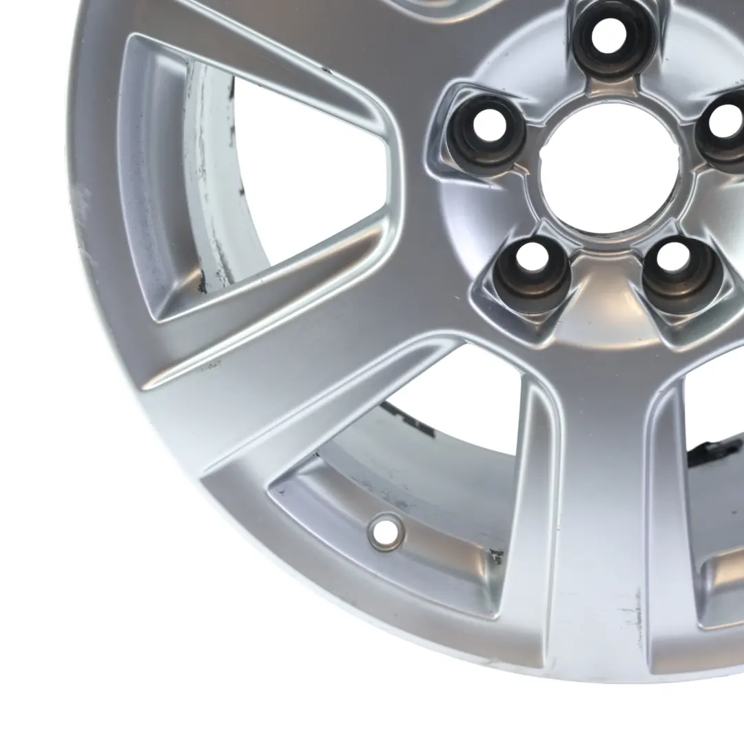 Rim Alloy Silver 17" 8J ET:39 6 Spoke to Audi Q5 8R Wheel with Part number 8R0601025 Audi Q5 8R Wheel Rim Alloy Silver 17" 8J ET:39 6 Spoke - SKU 8R0601025-3 - Part number 8R0601025