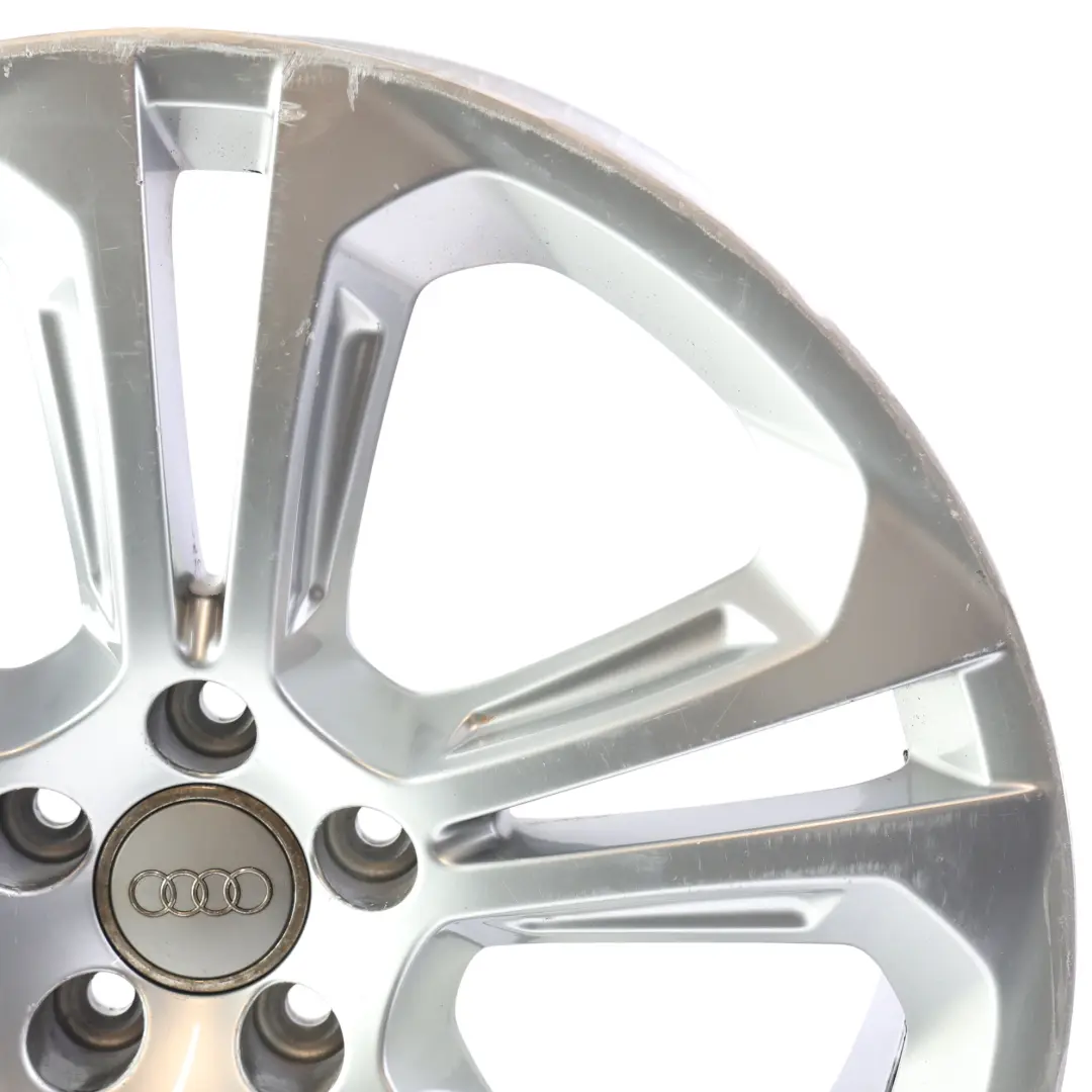 Audi Q5 8R Felga Aluminiowa Srebrna 20" 8.5J ET:33 S-Line - SKU 8R0601025BK-1 - Numer Części 8R0601025BK