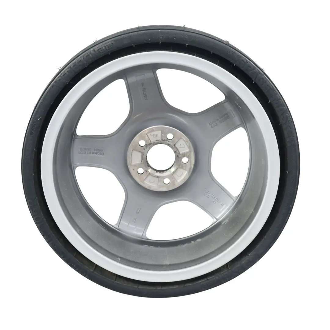 Alloy Spare Wheel Space Saver 18" Vredestein 195/75 to Audi A4 B8 Q5 8R with Part number 8R0601025H Audi A4 B8 Q5 8R Alloy Spare Wheel Space Saver 18" Vredestein 195/75 - SKU 8R0601025H - Part number 8R0601025H