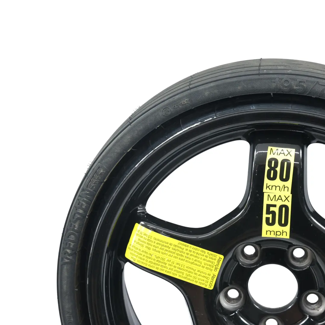 Audi A4 B8 Q5 8R Roue Secours Galette Alliage 18" Vredestein - SKU 8R0601025H - Numéro de pièce 8R0601025H