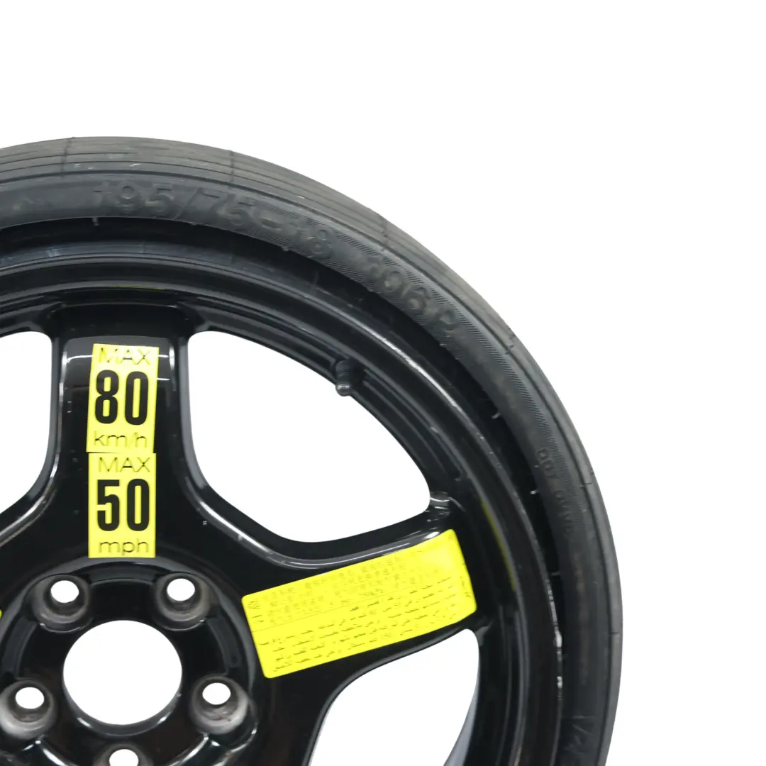 Koło Zapasowe Dojazdowe 18" Vredestein 195/75 do Audi A4 B8 Q5 8R o numerze 8R0601025H Audi A4 B8 Q5 8R Koło Zapasowe Dojazdowe 18" Vredestein 195/75 - SKU 8R0601025H - Numer Części 8R0601025H