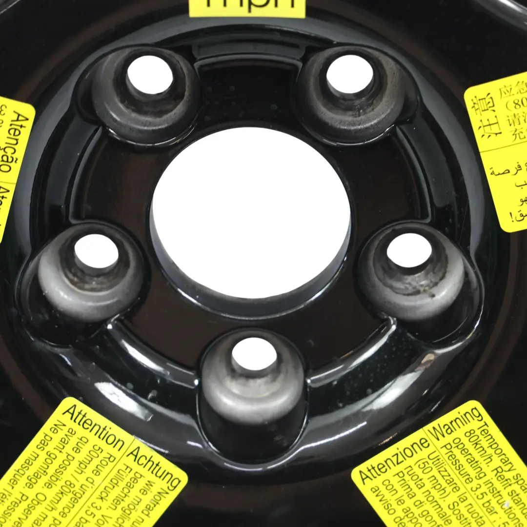 Audi A4 B8 Q5 8R Alloy Spare Wheel Space Saver 18" Vredestein 195/75 - SKU 8R0601025H - Part number 8R0601025H