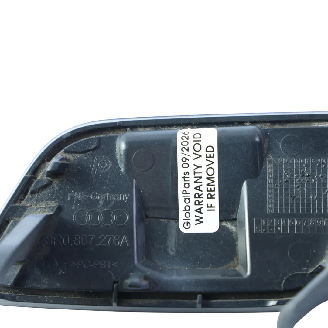 Headlight Washer Jet Nozzle Cover Front Right O/S Phantom Black - Z9Y to Audi Q5 8R with Part number 8R0807276A Audi Q5 8R Headlight Washer Jet Nozzle Cover Front Right O/S Phantom Black - Z9Y - SKU 8R0807276A-PHB - Part number 8R0807276A