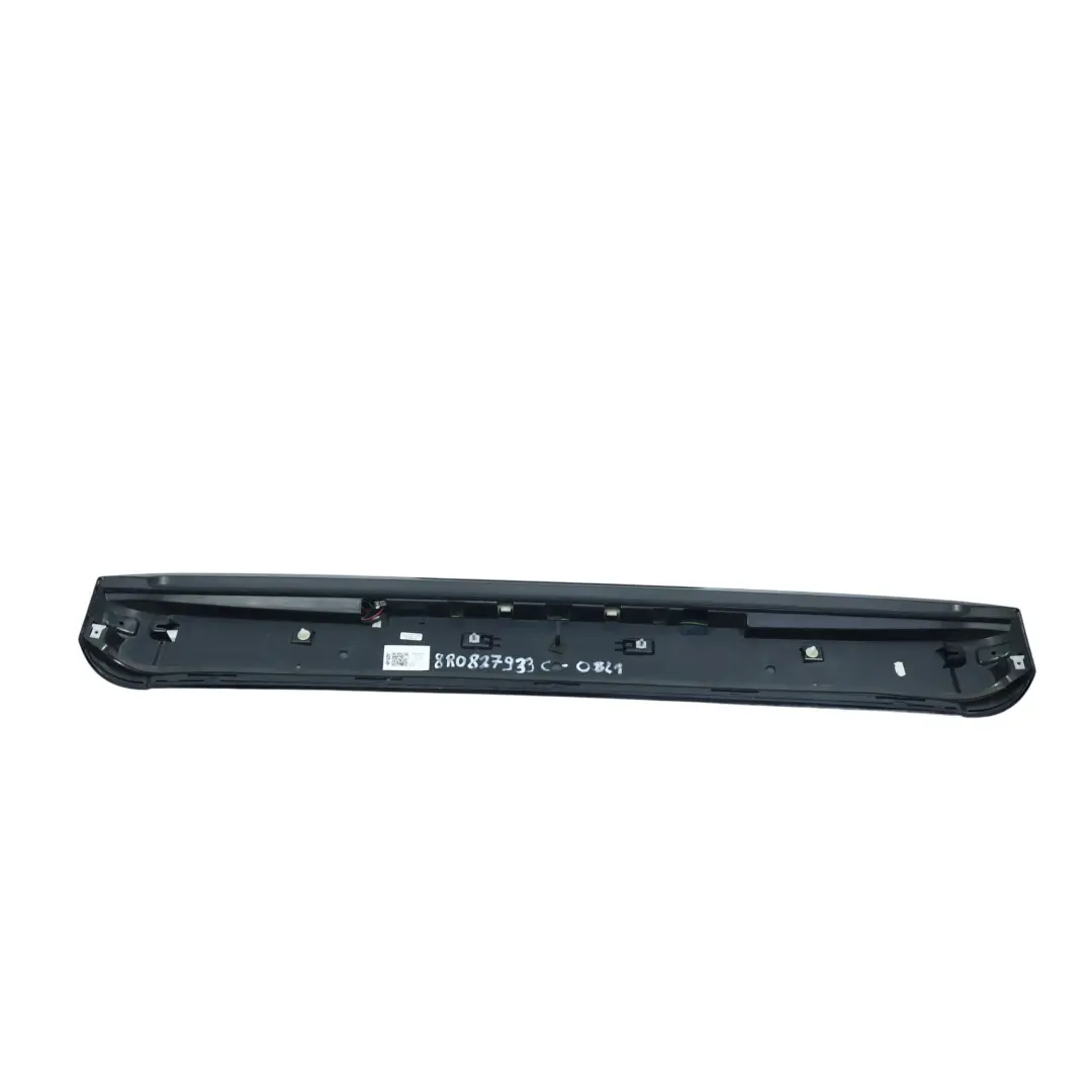 Audi Q5 8R Spoiler Posteriore Portellone Pannello Blu Oceano Z5A - SKU 8R0827933C-OBL1 - Numero di parte 8R0827933C