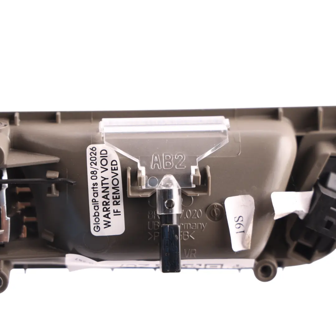 Front Door Opening Grab Handle Locking Switch Right O/S to Audi Q5 8R with Part number 8R0837020A Audi Q5 8R Front Door Opening Grab Handle Locking Switch Right O/S - SKU RHD-8R0837020A-1 - Part number 8R0837020A