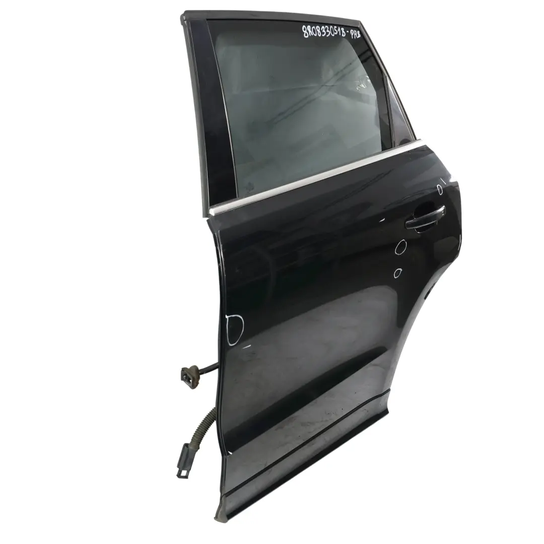 Audi Q5 8R Drzwi Tylne Lewe Czarny Phantom Z9Y - SKU 8R0833051B-PHB - Numer Części 8R0833051B