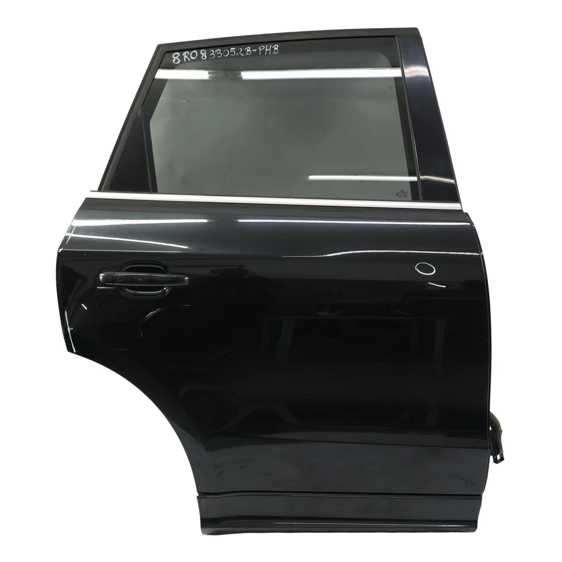 Audi Q5 8R Drzwi Tylne Prawe Phantom Black Czarne - Z9Y
