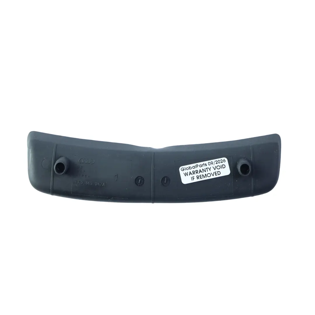 Centre Console Trim Insert Mat Cover Panel Black to Audi Q5 8R with Part number 8R0863242A Audi Q5 8R Centre Console Trim Insert Mat Cover Panel Black - SKU 8R0863242A - Part number 8R0863242A