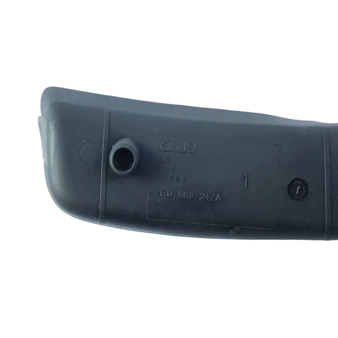 Audi Q5 8R Centre Console Trim Insert Mat Cover Panel Black - SKU 8R0863242A - Part number 8R0863242A