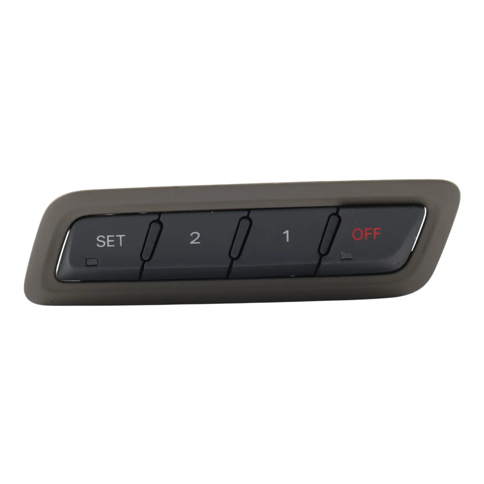 Audi Q5 8R Seat Memory Switch Button Panel Beige Front Driver's Side 8R0959770
