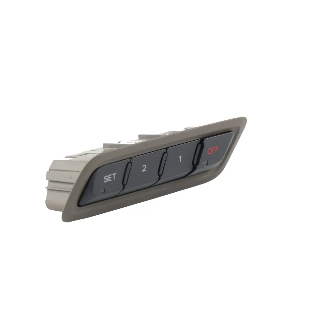 Audi Q5 8R Seat Memory Switch Button Panel Beige Front Driver's Side - SKU RHD-8R0959770 - Part number 8R0959770