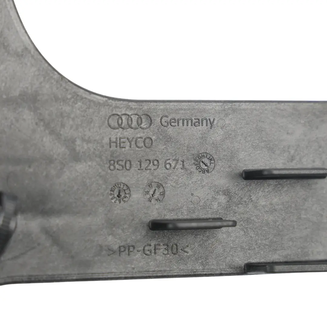 Audi TT FV 8S Supporto Staffa Scatola Filtro Aria - SKU 8S0129671 - Numero di parte 8S0129671
