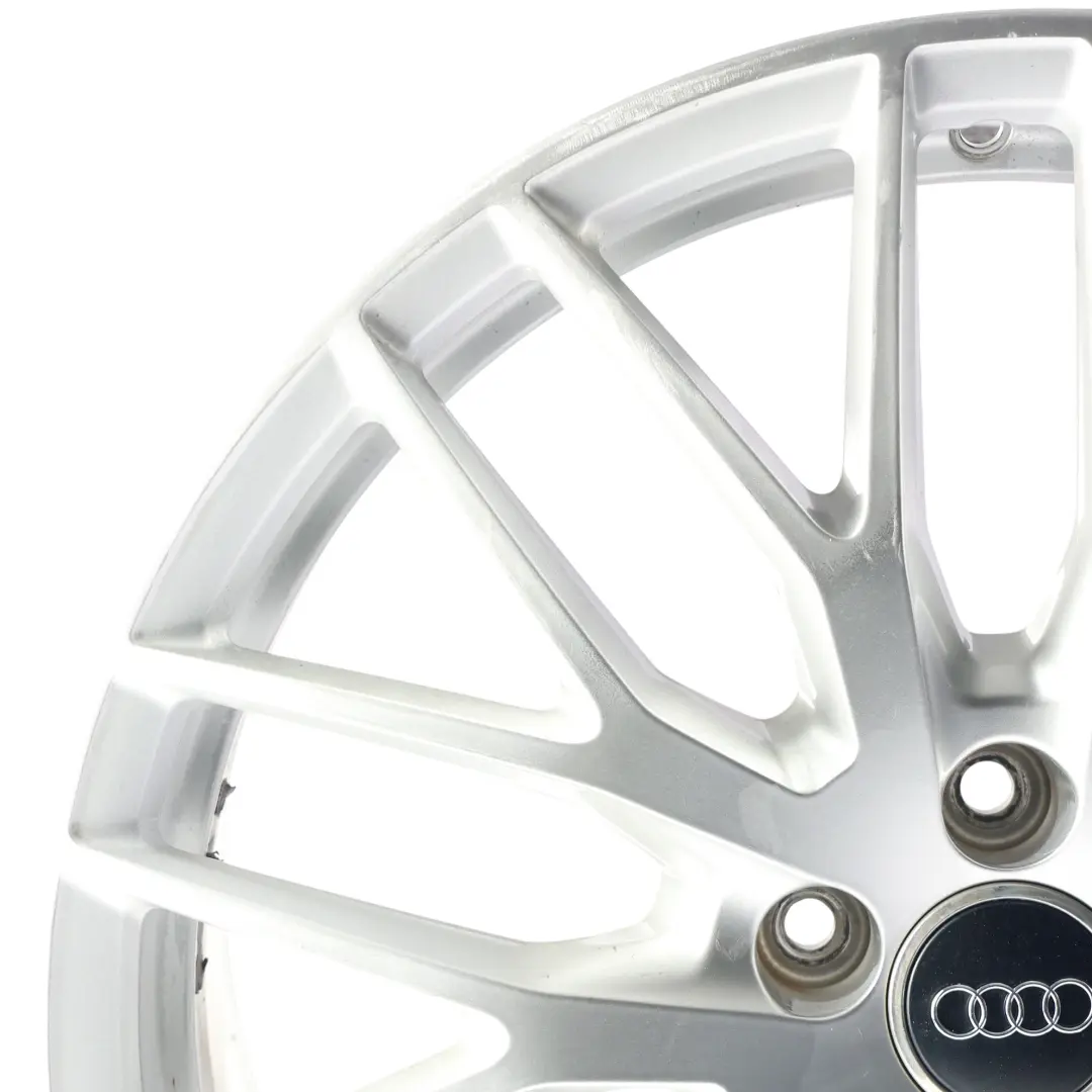 Audi TT 8S Jante En Alliage Argentée 20" 9J ET:52 Multibranches - SKU 8S0601025S-1 - Numéro de pièce 8S0601025S