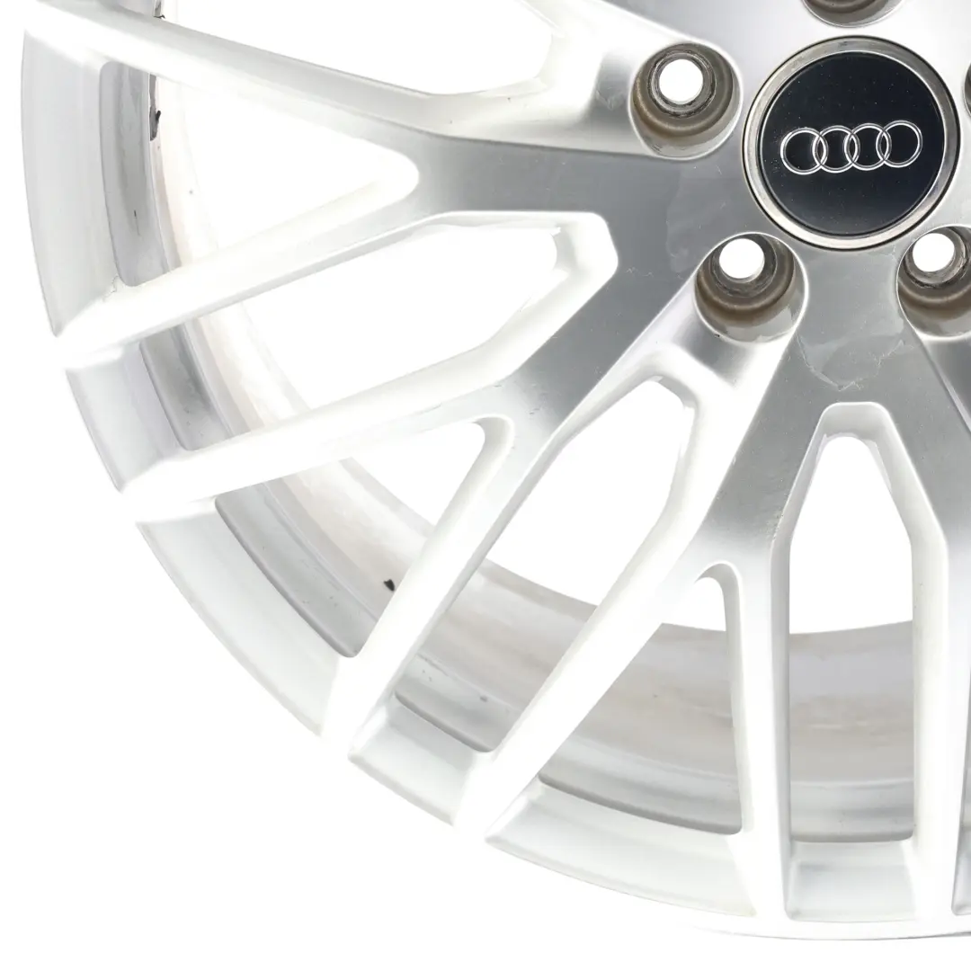Audi TT 8S Jante En Alliage Argentée 20" 9J ET:52 Multibranches - SKU 8S0601025S-1 - Numéro de pièce 8S0601025S