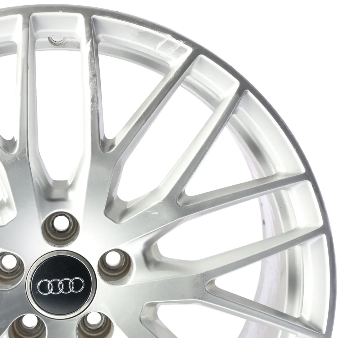 Audi TT 8S Srebrna Felga Aluminiowa 20" 9J ET:52 - SKU 8S0601025S-1 - Numer Części 8S0601025S