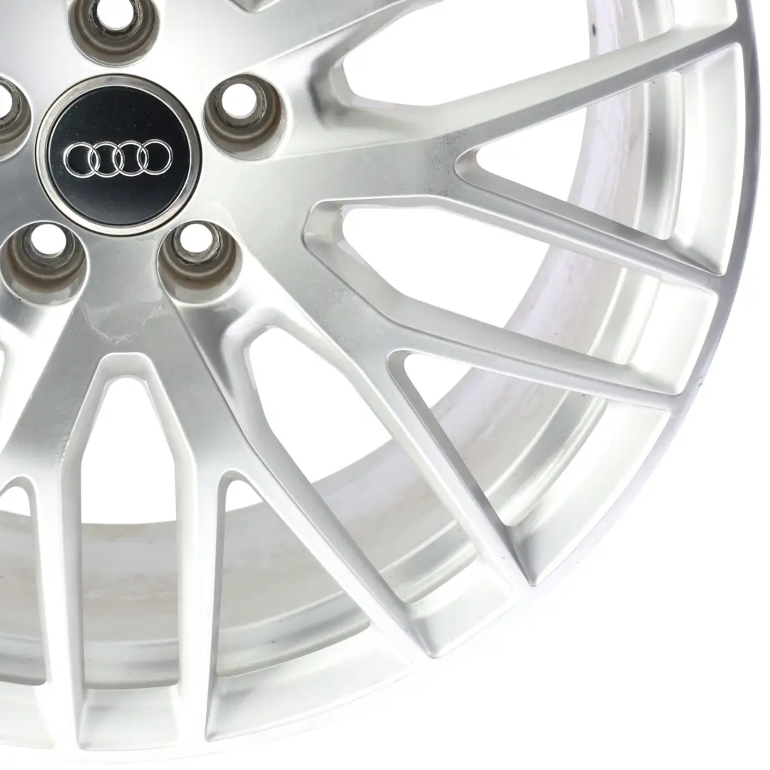 Audi TT 8S Silver Wheel Alloy Rim 20" 9J ET:52 Multi Spoke - SKU 8S0601025S-1 - Part number 8S0601025S