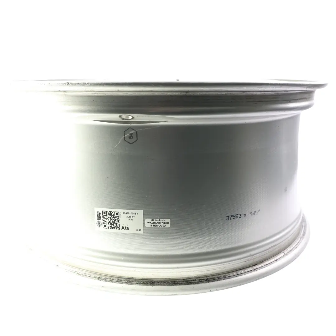 Audi TT 8S Silver Wheel Alloy Rim 20" 9J ET:52 Multi Spoke - SKU 8S0601025S-1 - Part number 8S0601025S