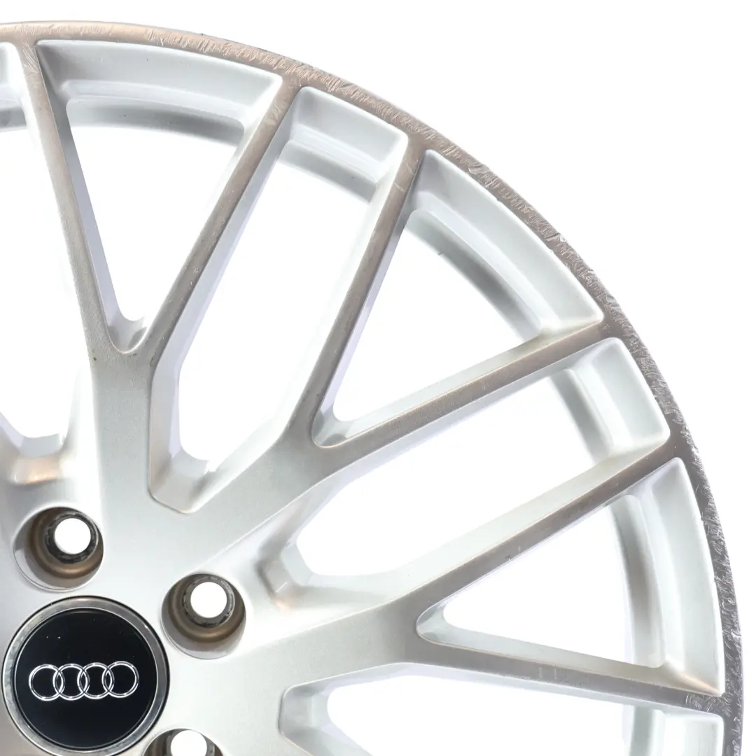 Audi TT 8S Silver Wheel Alloy Rim 20" 9J ET:52 Multi Spoke - SKU 8S0601025S-2 - Part number 8S0601025S