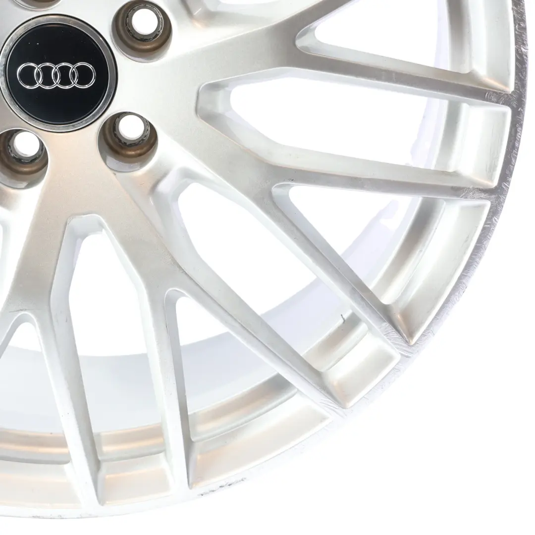 Audi TT 8S Silver Wheel Alloy Rim 20" 9J ET:52 Multi Spoke - SKU 8S0601025S-2 - Part number 8S0601025S