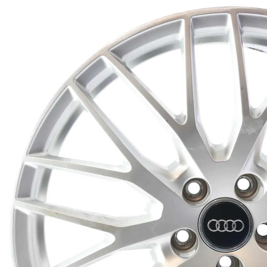 8S Silver Wheel Alloy Rim 20" 9J ET:52 Multi Spoke to Audi TT with Part number 8S0601025S Audi TT 8S Silver Wheel Alloy Rim 20" 9J ET:52 Multi Spoke - SKU 8S0601025S-4 - Part number 8S0601025S