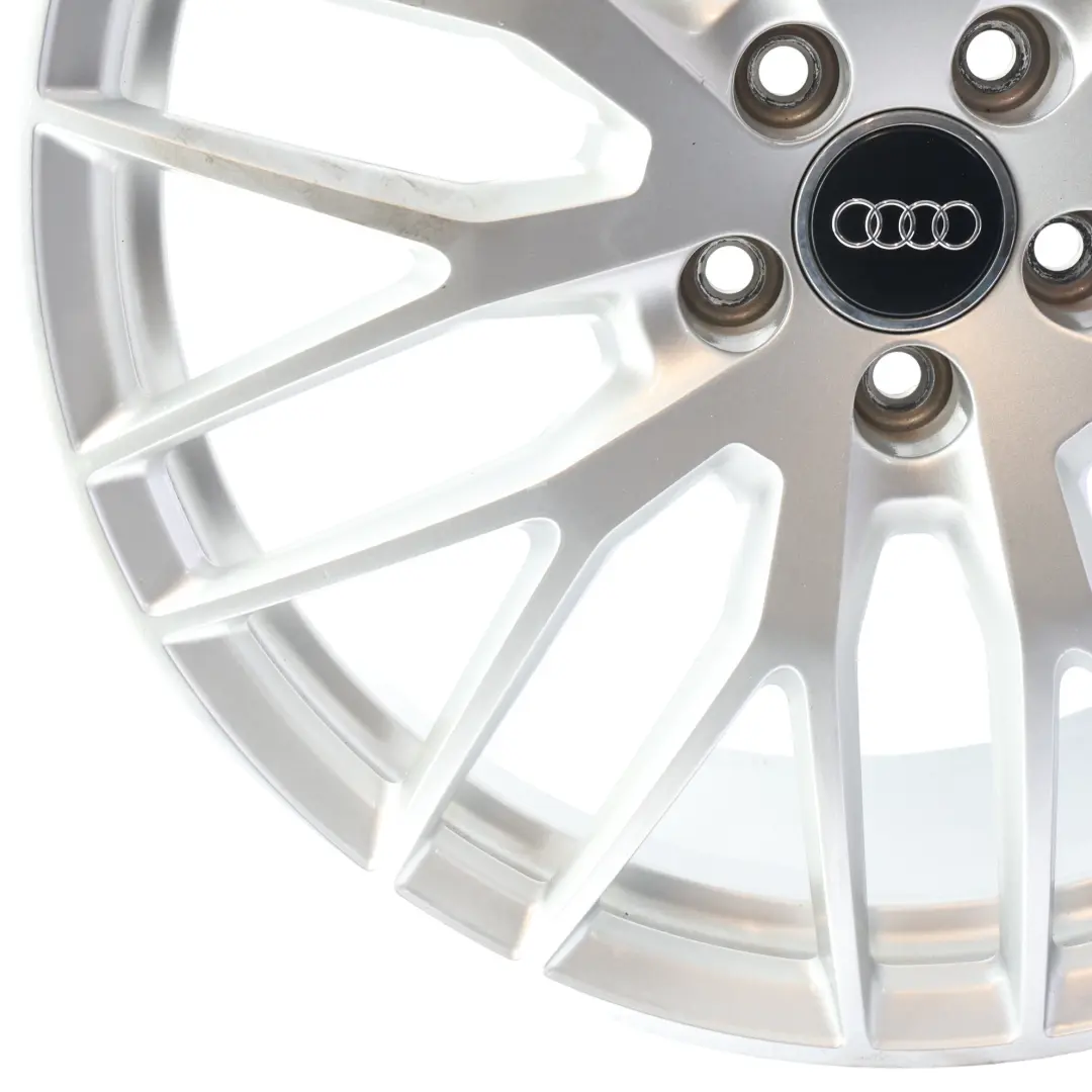 Audi TT 8S Silver Wheel Alloy Rim 20" 9J ET:52 Multi Spoke - SKU 8S0601025S-4 - Part number 8S0601025S