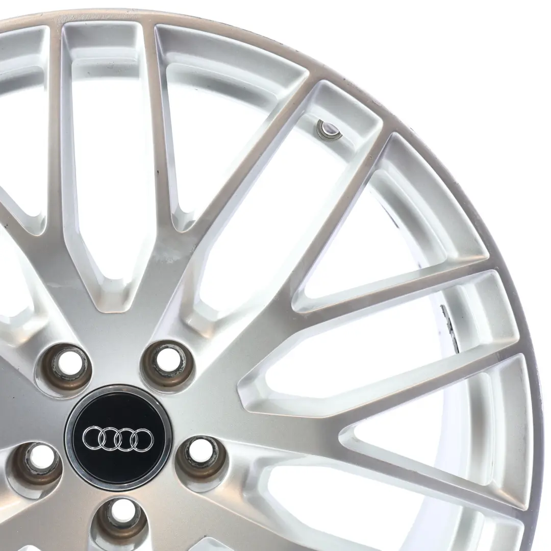 Audi TT 8S Silver Wheel Alloy Rim 20" 9J ET:52 Multi Spoke - SKU 8S0601025S-4 - Part number 8S0601025S