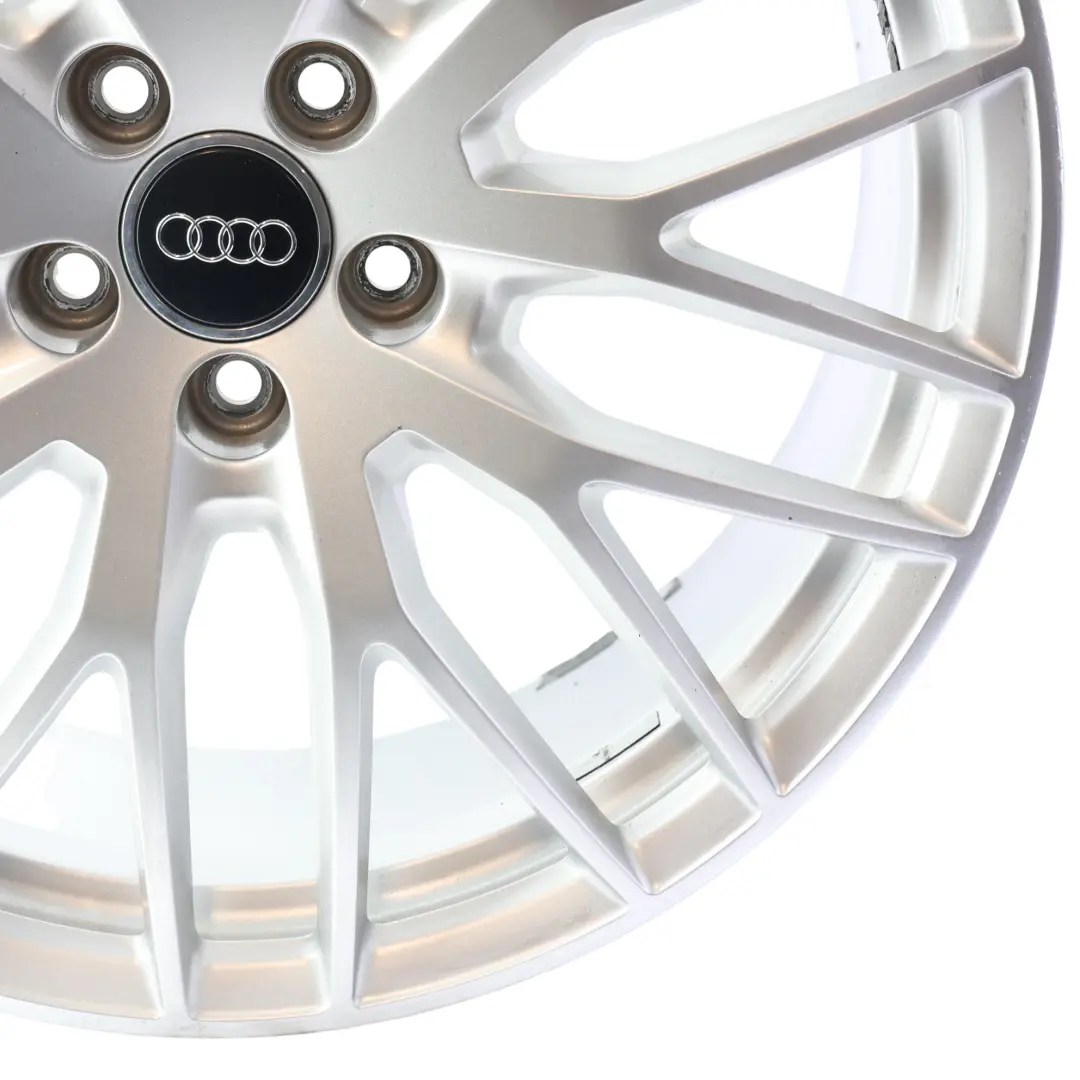 8S Silver Wheel Alloy Rim 20" 9J ET:52 Multi Spoke to Audi TT with Part number 8S0601025S Audi TT 8S Silver Wheel Alloy Rim 20" 9J ET:52 Multi Spoke - SKU 8S0601025S-4 - Part number 8S0601025S