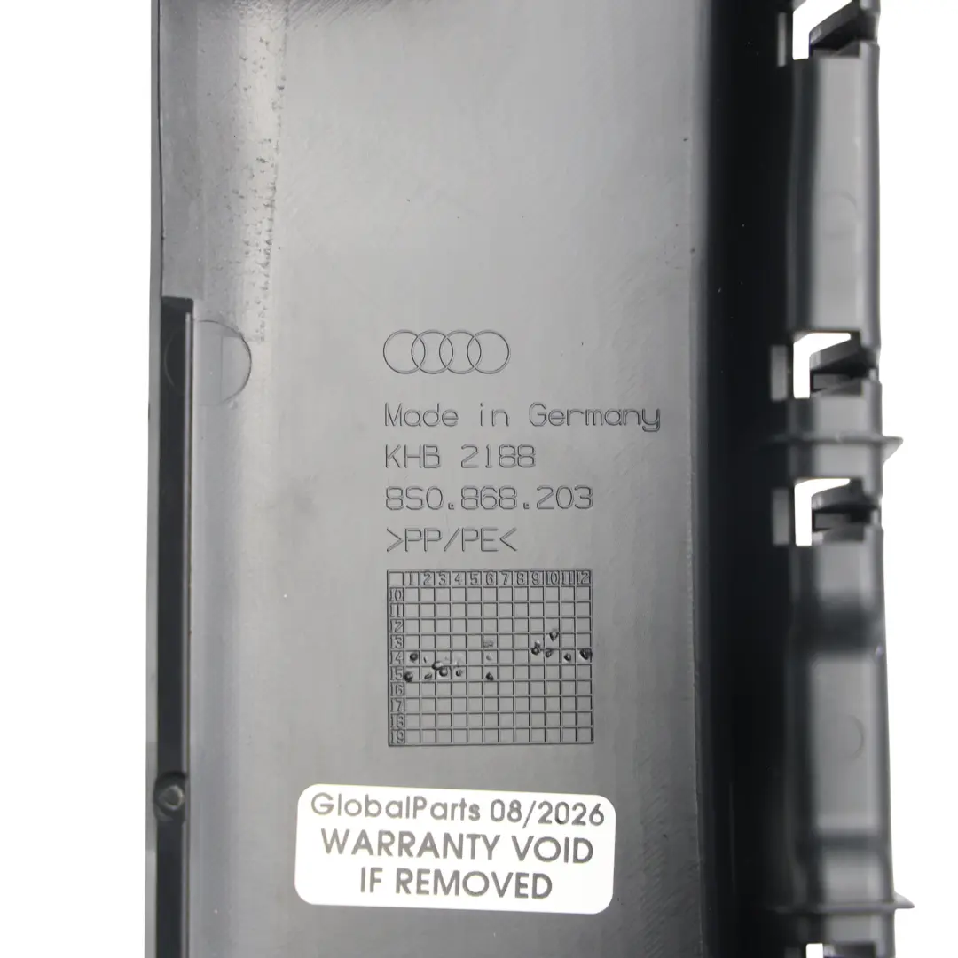 Audi TT FV 8S A-Säulenverkleidung Links - SKU 8S0868203 - Teilenummer 8S0868203