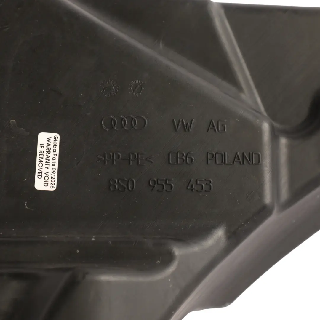 Windscreen Washer Fluid Reservoir Tank Container to Audi TTS TT FV with Part number 8S0955453C Audi TTS TT FV Windscreen Washer Fluid Reservoir Tank Container - SKU 8S0955453C - Part number 8S0955453C
