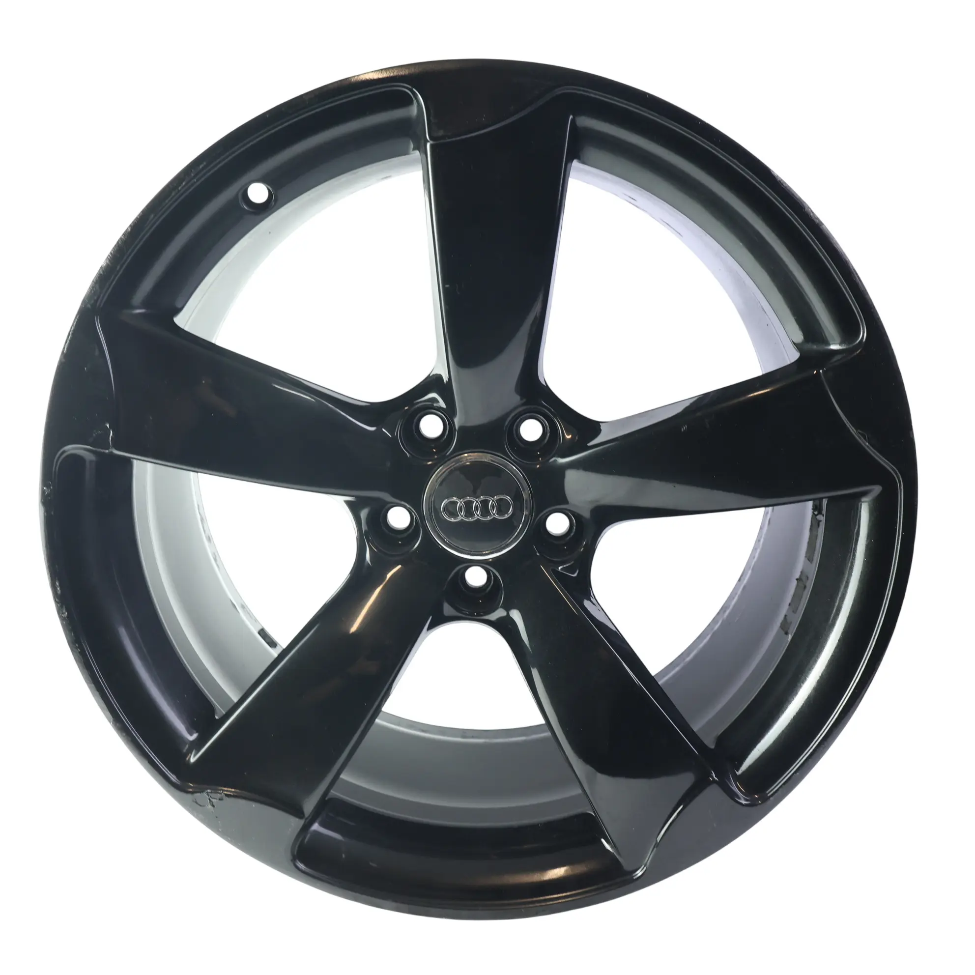 Audi A5 8T Alloy Wheel Rim Black 19" 9J ET:33 Rotor Spoke 8T0601025CD