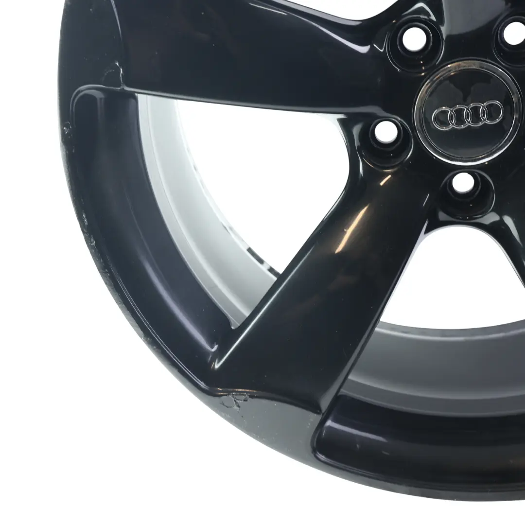Audi A5 8T Alloy Wheel Rim Black 19" 9J ET:33 Rotor Spoke - SKU 8T0601025CD-8 - Part number 8T0601025CD