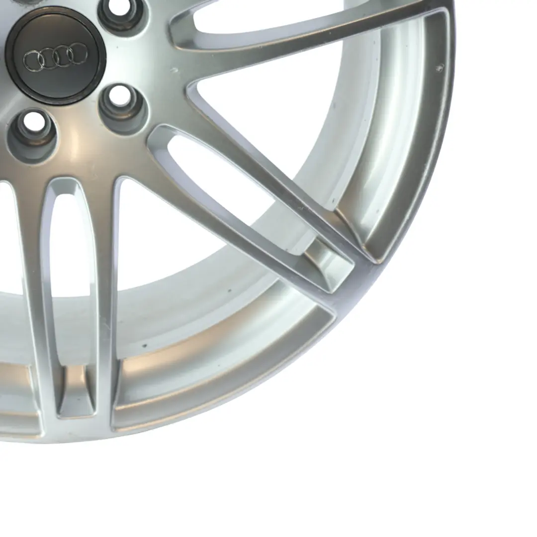 Alloy Rim 20" 9J ET:29 to Audi A5 8T Silver Wheel with Part number 8T0601025N Audi A5 8T Silver Wheel Alloy Rim 20" 9J ET:29 - SKU 8T0601025N-6 - Part number 8T0601025N