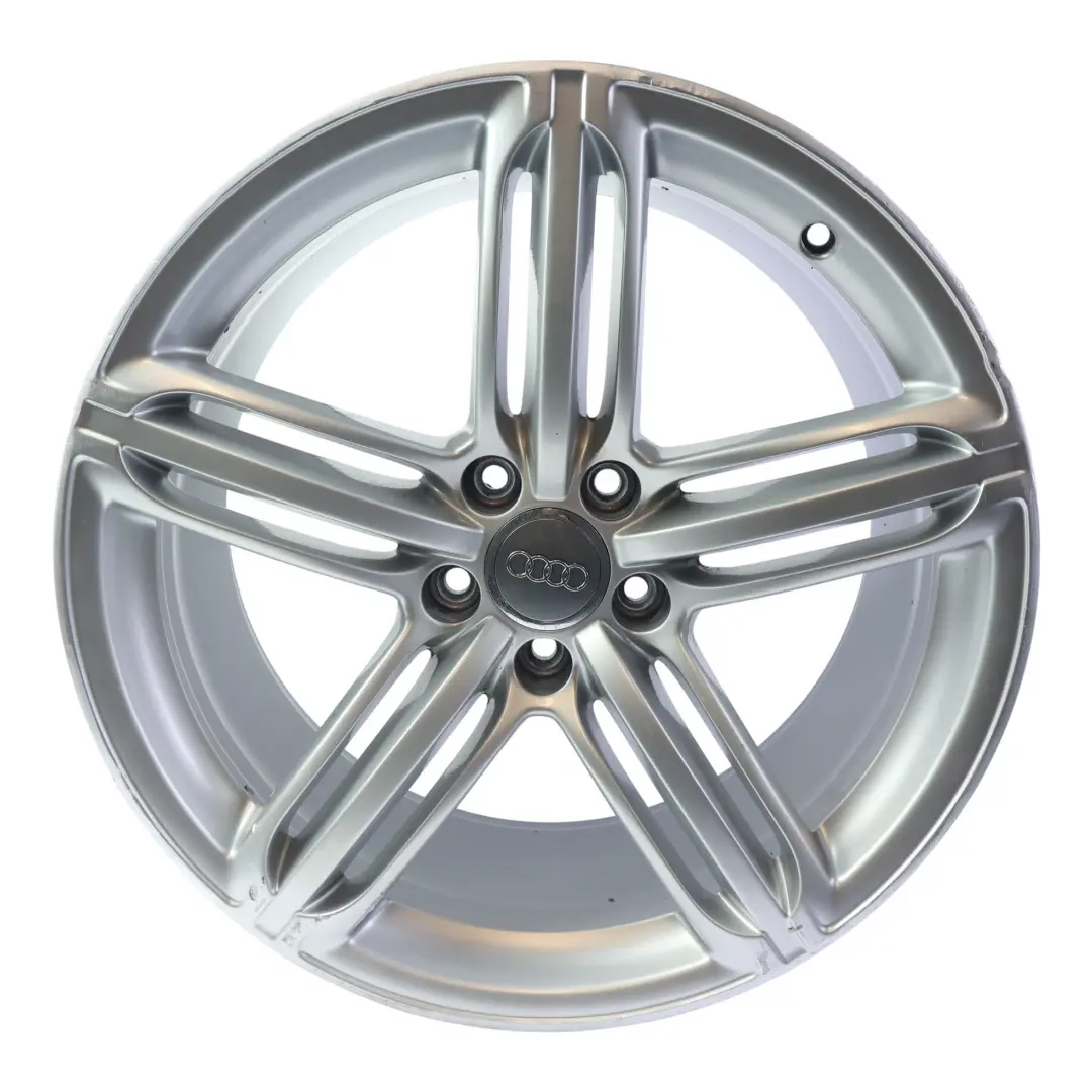 Audi A5 S5 8T 8F Llanta De Aleación Plateada 19" 9J ET:33 - SKU 8T0601025T-1 - Número de pieza 8T0601025T