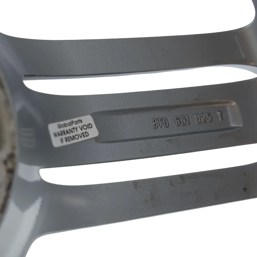 8F Llanta De Aleación Plateada 19" 9J ET:33 para Audi A5 S5 8T con número de pieza 8T0601025T Audi A5 S5 8T 8F Llanta De Aleación Plateada 19" 9J ET:33 - SKU 8T0601025T-1 - Número de pieza 8T0601025T