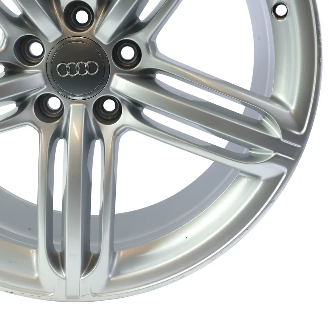 Audi A5 S5 8T 8F Jante En Alliage Argenté 19" 9J ET:33 - SKU 8T0601025T-2 - Numéro de pièce 8T0601025T