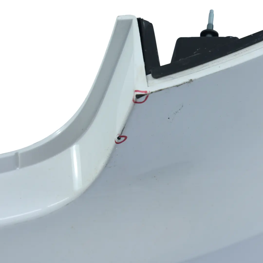 Bumper Trim Panel Covering Ibis White - Y9C to Audi A5 8T Rear with Part number 8T0807067D Audi A5 8T Rear Bumper Trim Panel Covering Ibis White - Y9C - SKU 8T0807067D-IWH - Part number 8T0807067D