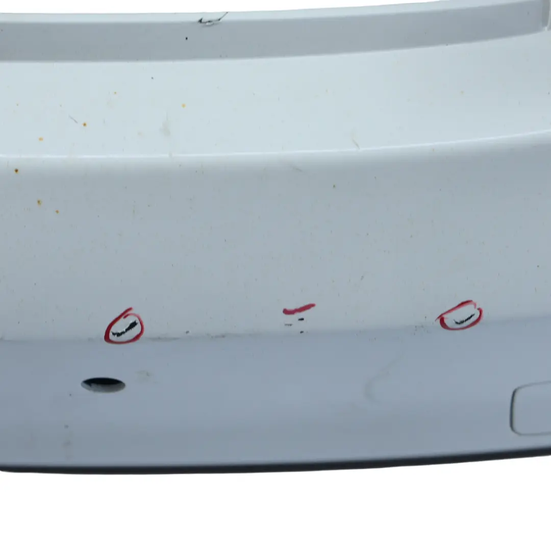 Audi A5 8T Rear Bumper Trim Panel Covering Ibis White - Y9C - SKU 8T0807067D-IWH - Part number 8T0807067D
