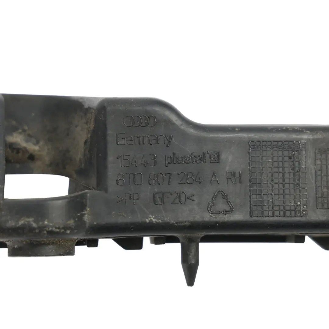 Audi A5 8T Ślizg Przedniego Zderzaka Prawy - SKU 8T0807284A - Numer Części 8T0807284A