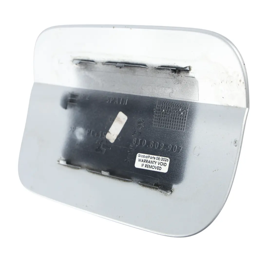 Trappe de Carburant Argent Glace Métallisé X7W pour Audi A5 8T à propos du numéro de pièce 8T0809907 Audi A5 8T Trappe de Carburant Argent Glace Métallisé X7W - SKU 8T0809907-ICS - Numéro de pièce 8T0809907